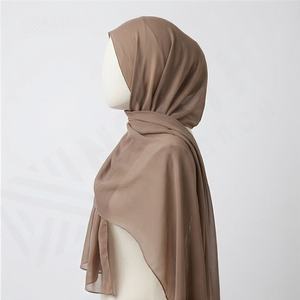 Pañuelo transpirable para mujer, ligero, suave, largo, hiyab, chal para la cabeza, elegante, cómodo, para uso diario, estilo de viaje, look a la moda - Product Image 3