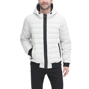 Doudoune décontractée personnalisée pour homme et femme, parka d'hiver à col montant, imperméable, rembourrage épais en coton, respirante, fermeture éclair 2026 - Product Image 3