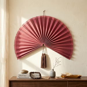 Decoración de Pared de Lujo, Ventilador de Bambú para Cabecera de Dormitorio o Sala de Estar, Ventilador de Pared de Bambú a Precio Económico, Hecho en Vietnam - Product Image 5