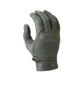 Gants tactiques à doigts rigides, compatibles écran tactile, durables, robustes, paume en cuir renforcé, résistants aux perforations, anti- - Product Image 2