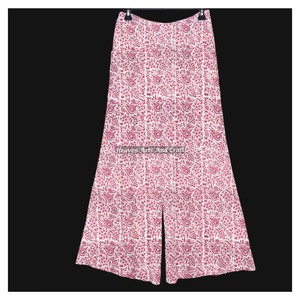 Pantalon d'été évasé personnalisable pour femmes Pantalon palazzo en coton à jambes larges respirant pour le voyage #1 Offre Spéciale - Product Image 3