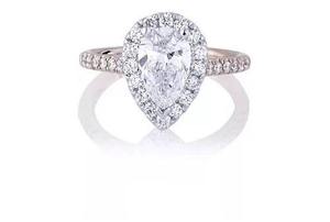 Anillo de compromiso y boda con diamantes de diseño para mujer, plata de ley, estilo Iced Out, joyería de promesa para mujer - Product Image 2