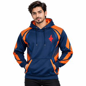 Modern Graphic Apparel Men <b>Sublimation</b> <b>Hoodie</b> with Soft Breathable Fabric Flexible Fit for Casual Outdoor Sports Training - Product Image 1