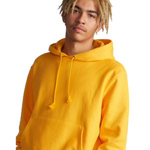 Nouveau style hiver 2026 – Sweats à capuche décontractés doublés, couleur unie, service OEM, logo personnalisé, 350 grammes, coupe ample, style hip-hop, en polaire pour hommes - Product Image 6