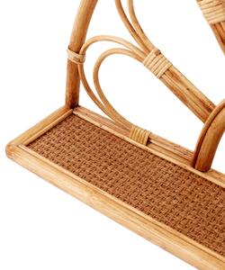 Estante de Exhibición Infantil de Ratán Ecológico, Diseño de Sol, Estante de Almacenamiento de Pared para Cuarto de Niños, Hecho a Mano, Natural, Venta al Por Mayor - Product Image 2