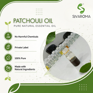 Huile essentielle de patchouli 100 % pure distillée à la vapeur en vrac pour les fabricants de parfums, les entreprises de produits cosmétiques et les soins personnels - Product Image 5