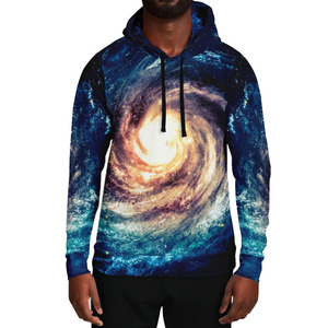 Sudadera con Capucha para Hombre, Servicio OEM, Color Personalizado, Impresión por Sublimación, Diseño con Bolsillo, 100% Poliéster, Tejido Jersey, Corte Regular - Product Image 1