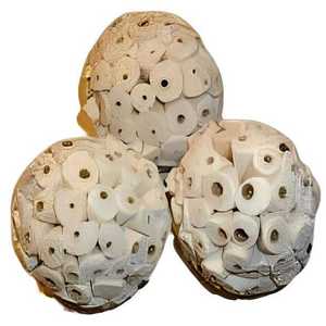 Boule de crêpe Sola de bonne qualité pour garniture de bol, décoration de mariage, événements, maison, bureau et arrangements de fleurs séchées - Festival de Mars 2026 - Product Image 1