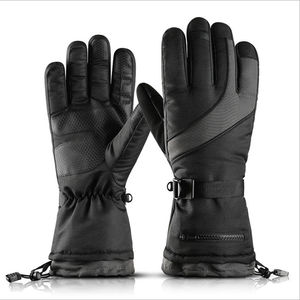 Gants de ski thermiques imperméables, coupe-vent, compatibles écran tactile, pour snowboard, chauds, pour sports d'hiver en plein air, pour hommes et femmes, personnalisables - Product Image 4