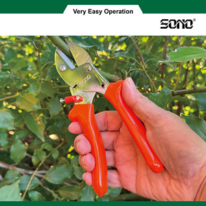 Tijeras de Podar Profesionales para Jardín SONO J331, Ergonómicas para Mano Derecha, con Hojas de Acero al Carbono SK-5 Premium, Resistentes al Óxido - Product Image 3