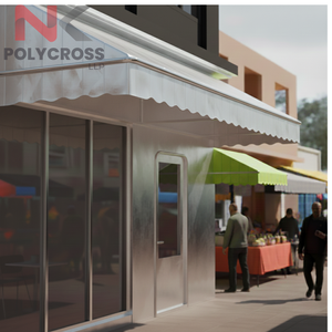 Lona de Cubierta Plegable Portátil para Tiendas al Aire Libre, Fácil de Instalar, para Negocios al Aire Libre, Uso en Mercados y Calles, Resistente - Product Image 6