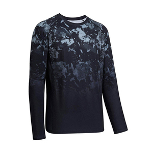 Camiseta de pesca transpirable personalizada para hombre, 100% poliéster, camiseta de pesca para hombre a precio mayorista barato. - Product Image 4