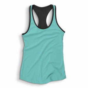 Camisetas Deportivas Cortas Personalizadas al por Mayor, Camisetas de Yoga de Secado Rápido, Camisetas sin Mangas para Mujer de Alta Calidad Hechas en Pakistán, Servicio OEM - Product Image 3