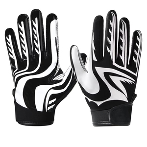 Gants de football américain de haute qualité, doux et confortables, pour receveurs, fournisseur et fabricant - Product Image 1