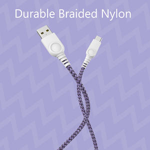 Cable USB-A a C Trenzado de Nylon/PVC Premium al por Mayor para Carga y Sincronización de Teléfonos Móviles y Power Banks, Certificado RoHS/REACH, Modelo en Stock - Product Image 2