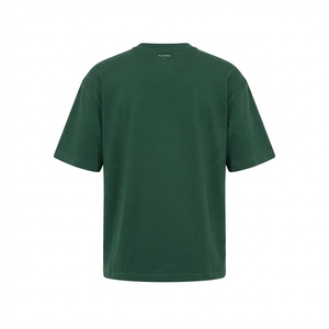 Camiseta Gráfica Verde para Hombre, Cuello Redondo, Manga Corta, Estilo Casual Urbano, Algodón, Moda - Product Image 4
