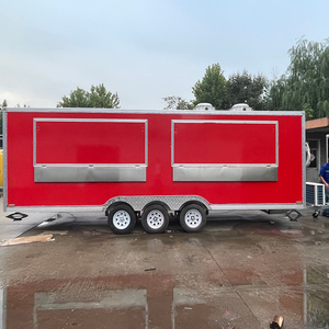 New Preferential Price Fiberglass Food Trailer Mobile Food Truck with CE DOT Stainless Steel Frame Snack <b>BBQ</b> Fast Food - Product Image 1