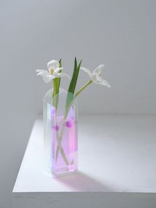 Vase à fleurs en acrylique de qualité supérieure avec un design artistique pour les arrangements décoratifs à la maison, au bureau, à l'hôtel et au restaurant - Product Image 3
