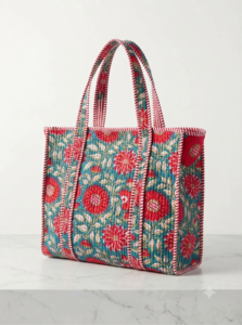 Women's Quilted Tote <b>Bag</b> Big Shoulder <b>Boho</b> Hand Printed Women Quilted Tote Multi Color Large Carry <b>Bags</b> For Her Indian Tote <b>Bags</b> - Product Image 4