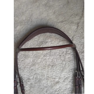 Fabricant OEM ODM, bride de cheval en cuir véritable, design anatomique confortable et élégant, accessoires équestres, prix abordable - Product Image 4