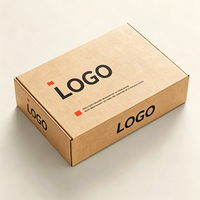 Boîte cadeau rigide écologique en carton ondulé avec logo personnalisé |   Emballage Premium pour Vêtements, Sacs, Chaussures (Biodégradable Personnalisé)
