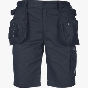 Men's <b>Overalls</b> Straight-leg Casual Sports Pants Five-point Multi-pocket Mid-waist Solid Knitted Anti-wrinkle Shorts Wholesale - Product Image 6