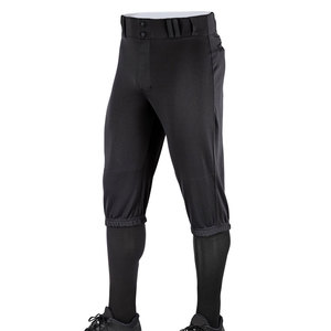 Pantalon de baseball style classique, design athlétique avec passants de ceinture et taille élastique, en polyester respirant pour un confort maximal - Product Image 1