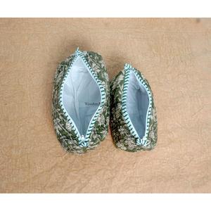 Indian Quilted Cotton Eco-Friendly Reusable Hand Block Print Zipper Closure Lightweight Foldable Large Makeup <b>Case</b> Three Piece - Product Image 6