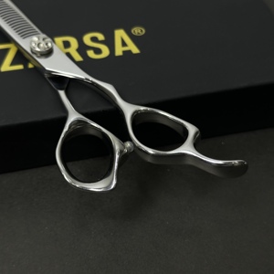 420 J2 Ergonomic Right-Handed Hair Cutting Thinning <b>Scissors</b> Japanese Steel Barber Texturizing Shears Professional Hairdressing - Product Image 5