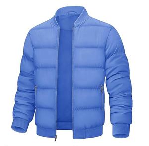 Chaqueta de Invierno Acolchada de Diseño Personalizado de Última Tendencia, Chaqueta de Hombre con Cierre Completo y Estilo Urbano Lavado, a Precios de Mayoreo - Product Image 6