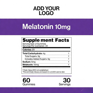 เมลาโทนิน สตรอว์เบอร์รี กัมมี่ 10 มก. สูตรวีแกน ผลิตโดยผู้ผลิตภายนอก - Product Image 5