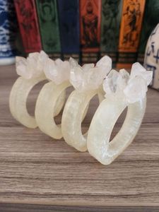 Resin epoxy handcrafted napkin <b>ring</b> wedding table decoration here gifts custom <b>names</b> here - top seller - Product Image 4