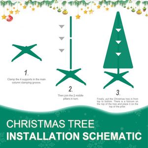 Albero di Natale Rosso 180 cm con 150 Luci LED Bianco Caldo, Ornamenti Realistici Inclusi - 4 Nastri, Fiocchi, Fiori, Fiocchi di Neve, Pigne - Product Image 4