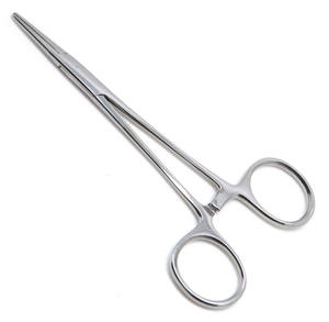 คีมหนีบห้ามเลือดแบบตรง RSI Mosquito Hemostat ขนาด 5 นิ้ว พร้อมด้ามล็อค อุปกรณ์ผ่าตัด สแตนเลสสตีล CE รับประกัน 5 ปี ระดับ Class I - Product Image 1