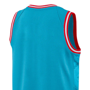 Uniformes de Baloncesto Personalizados al por Mayor para Jóvenes, Conjuntos para Niños con Logotipo Sublimado, Manga Corta, Uniforme de Baloncesto en Blanco - Product Image 6
