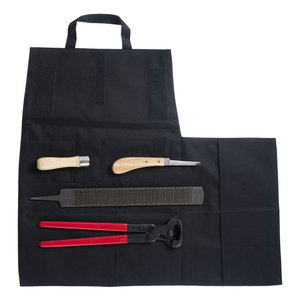 Professional Hoof Trim <b>Kit</b> Stainless Steel CE Certified Durable <b>Tool</b> <b>Bag</b> Heavy Duty Farrier Equipment Set for Horses Cattle - Product Image 5