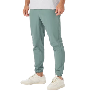 Men's Custom Casual Flared <b>Jogger</b> Track Pants Elastic Waistband Mens <b>Stacked</b> Flare Sweatpants for Men - Product Image 2