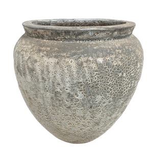 Pots en céramique extérieurs de prix attractif d'approvisionnement d'usine pour le pot de fleurs de plante conception personnalisée de pots de plantes extérieurs promotionnels bon marché - Product Image 1