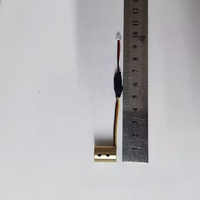Module de diode laser Ismartlaser nouvelle génération haute précision 12x16mm, point vert 520nm 5mW, carte de commande DC5V, connecteur JST 90 degrés, installation facile
