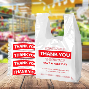 Plastic Poly Biodegradable <b>Packaging</b> <b>Bags</b> HDPE Custom Printing Waterproof Durable Heavy Duty Drawstring OEM Factory - Product Image 1