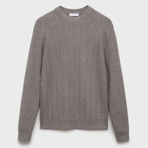 New Design Custom Men's 100% Cotton Breathable Winter <b>Pullover</b> <b>Sweaters</b> O Neck Long Sleeve Stylish Streetwear Cotton <b>Sweater</b> - Product Image 3