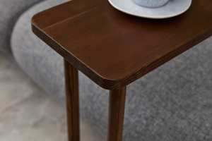 Mesa Auxiliar de Sofá de Madera Maciza Hecha a Mano, la Más Vendida, Mesa de Brazo para Sofá, Mesa Pequeña para Sala de Estar, Muebles para el Hogar - Product Image 4