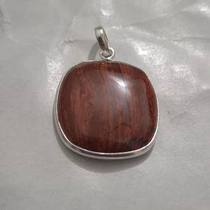 Handmade Red Jasper Pendant Antique Jasper Jewelry Natural Stone <b>Necklace</b> Vintage Style <b>Healing</b> <b>Crystal</b> Gift - Product Image 4