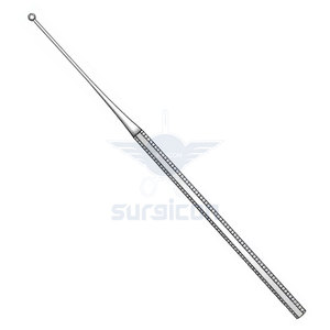 Curette Buck 16,5 cm / 6-1/2 pouces Fig. Curette chirurgicale en acier inoxydable 00 Sharp, instrument médical pour curettage de précision - Product Image 5