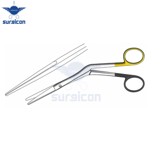 Tijeras Heymann de 20 cm / 8 Pulgadas, Rectas, con Una Hoja Dentada, Super Cut TC, Instrumento Quirúrgico Médico de Precisión - Product Image 4