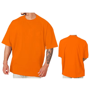 T-shirt en coton pour homme à prix de gros, coupe classique, haute qualité, respirant, manches courtes, impression numérique, en promotion - Product Image 3