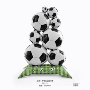 Pilas de balones de fútbol de tamaño mediano - Product Image 1