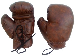 Los mejores guantes de boxeo vintage de cuero para entrenar y combinar guantes de boxeo vintage bien hechos a mano de estilo clásico - Product Image 6