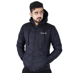 Venta al por mayor superventas de invierno Streetwear chaqueta acolchada con capucha de moda personalizada estilo Cálido impermeable Puffer Softshell chaqueta - Product Image 6