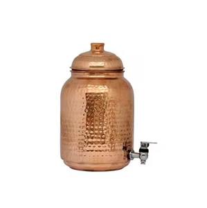 Dispensador de Agua Clásico de Cobre, Tanque de Almacenamiento de Agua Potable con Grifo para Hogar, Cocina, Oficina, Restaurante y Uso en Hostelería - Product Image 3